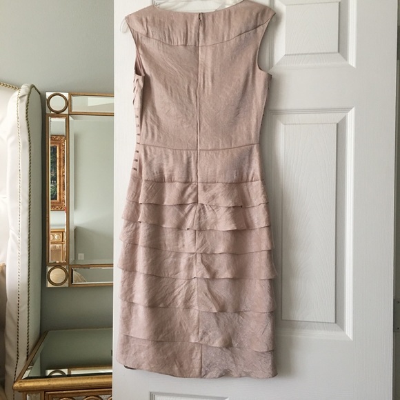 Dusty Rose Tahari Midi Dress - Picture 4 of 8